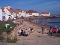 The beach at West Shore, Pittenweem.